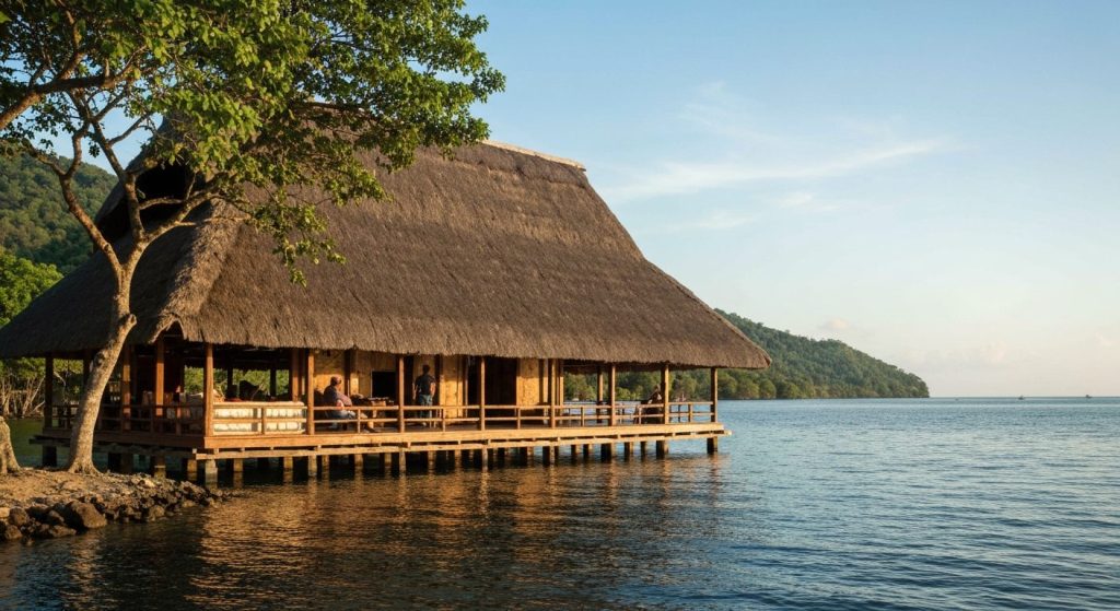 honeymoon luxury tour komodo labuan bajo — Photorealistic editorial travel photograph relevant to: The definitive luxury